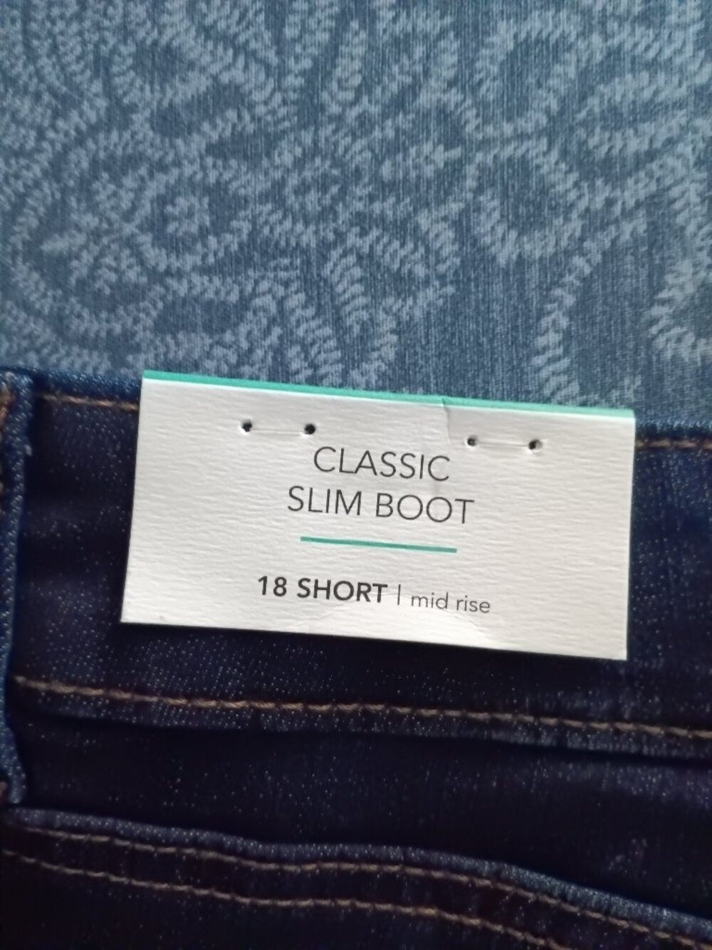 M Jeans by Maurices Blue Denim Size 18 Short NEW! - Picture 5 of 11